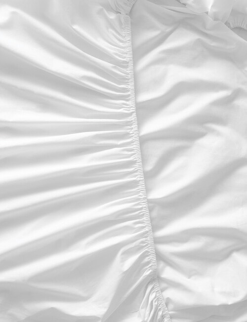 Haven 225TC Cotton Rich Sheet Set, White product photo View 02 L