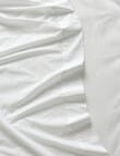 Haven 225TC Cotton Rich Flat Sheet, White product photo