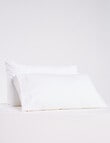 Haven 225TC Cotton Rich Standard Pillowcase Pair, White product photo