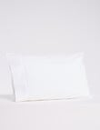 Haven 22TC Cotton Rich King Pillowcase, White product photo