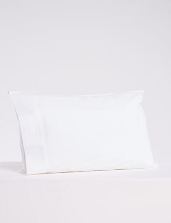 Haven 22TC Cotton Rich King Pillowcase, White product photo