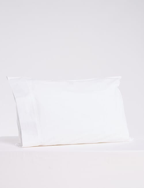 Haven 22TC Cotton Rich King Pillowcase, White product photo