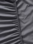 Haven 225TC Cotton Rich Fitted Sheet, Charcoal product photo