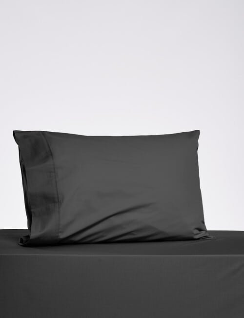 Haven 22TC Cotton Rich King Pillowcase, Charcoal product photo