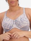 Berlei Active Electrify Underwire Bra, Seismic & Cloud, A-F product photo View 05 S