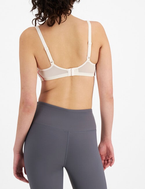 Berlei Active Electy Underwire Bra, 2-Pack, Snow Blossom & Charcoal, A-E product photo View 03 L