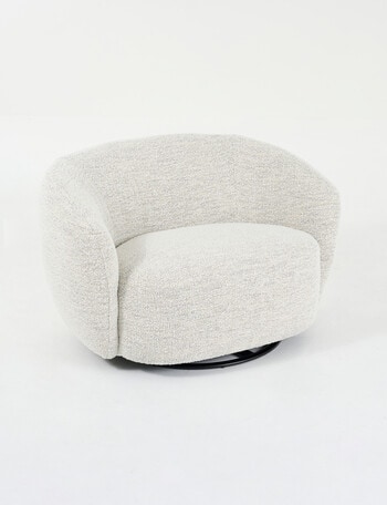 LUCA Furniture Callie Fabric Swivel Chair product photo