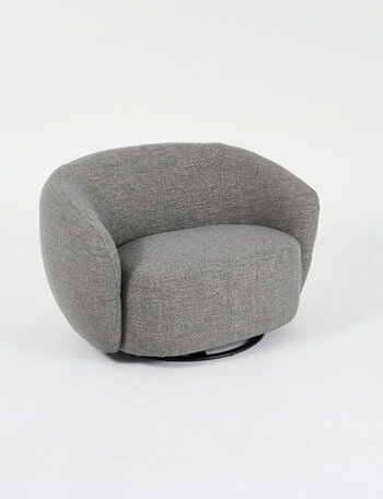 LUCA Furniture Callie Fabric Swivel Chair product photo