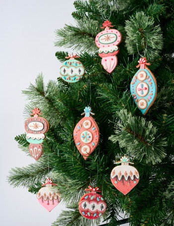 Home Of Christmas Claydough Gingerbread Hanging Ornament product photo