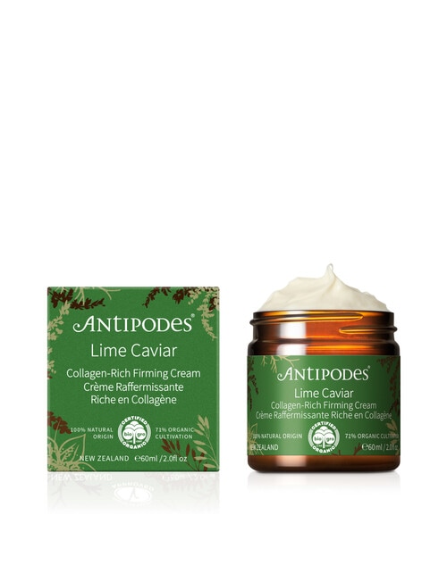 Antipodes Lime Caviar Collagen-Rich Firming Cream, 60ml product photo