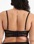 Berlei Because Lace Strapless Bra, Black, A-DD product photo View 04 S