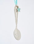 Home Of Christmas Baby's First Christmas Spoon, Blue product photo View 02 S