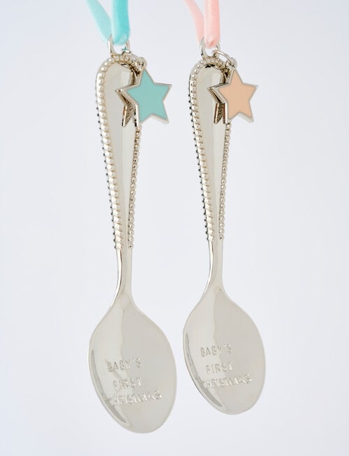Home Of Christmas Baby's First Christmas Spoon, Blue product photo View 03 L