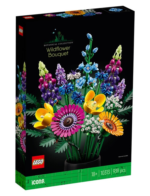 LEGO Botanicals Wildflower Bouquet, 10313 product photo View 02 L