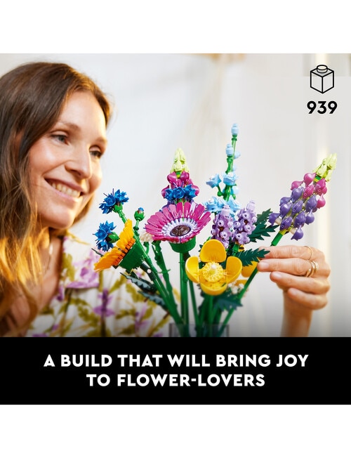 LEGO Botanicals Wildflower Bouquet, 10313 product photo View 08 L