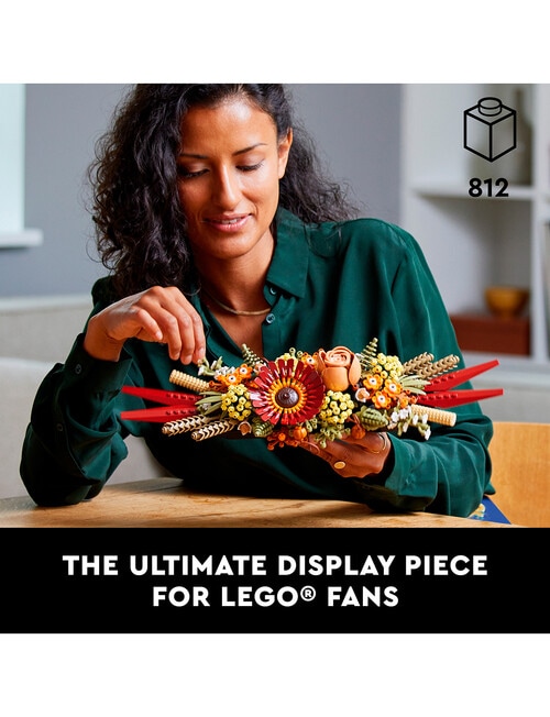 Lego Icons Dried Flower Centerpiece, 10314 product photo View 04 L