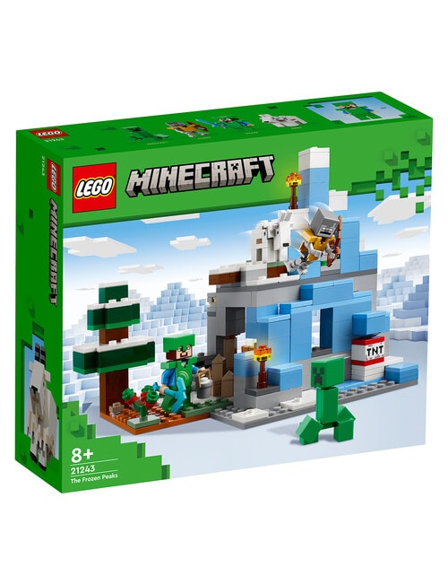 LEGO Minecraft The Frozen Peaks, 21243 product photo View 02 L
