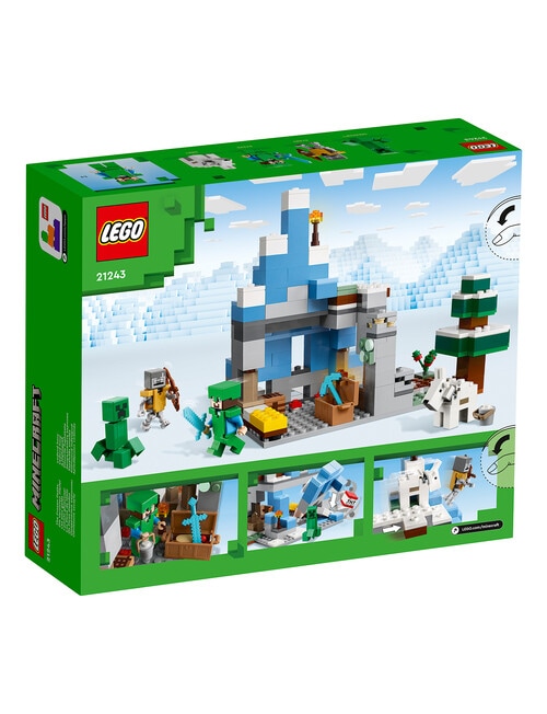 LEGO Minecraft The Frozen Peaks, 21243 product photo View 07 L