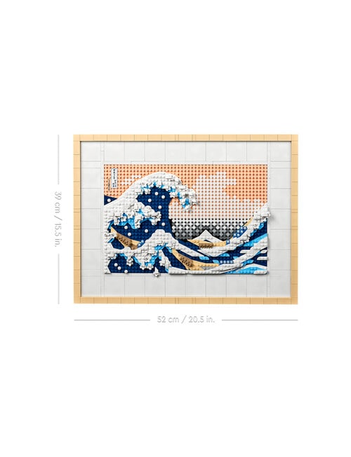 LEGO Art Hokusai's The Great Wave, 31208 product photo View 03 L