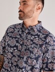 Logan Grouse Short Sleeve Shirt, Black product photo View 04 S