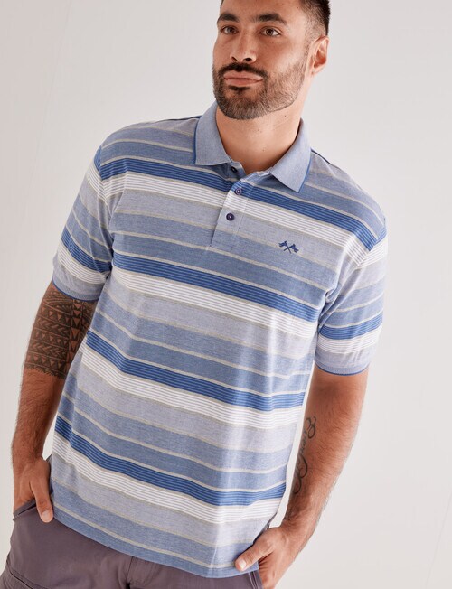 Logan Pearson Short Sleeve Polo Shirt, Denim Tshirts, Singlets & Polos