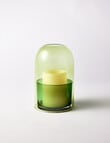 M&Co Two-Piece Glass Vessel, Olive product photo View 03 S