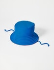 Teeny Weeny Little Monster Truck Reversible Bucket Hat, Red & Blue product photo View 03 S