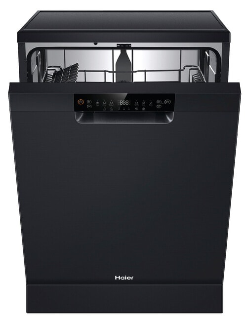 Haier Freestanding Dishwasher, Black, HDW15F2B1 product photo View 04 L