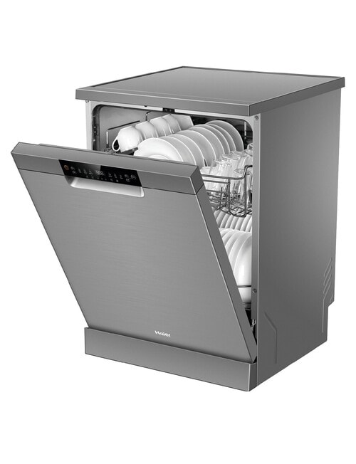 Haier Freestanding Dishwasher, Satina, HDW15F2S1 product photo View 05 L