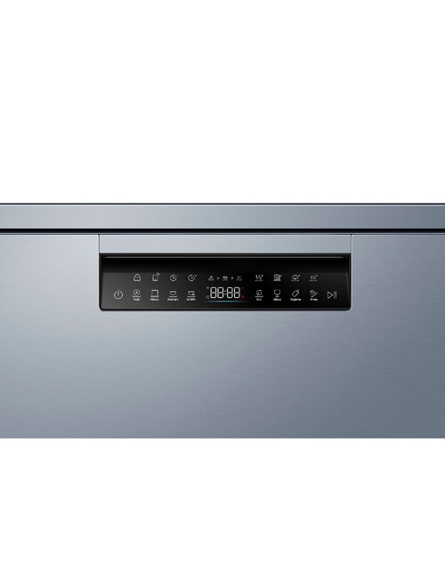 Haier Freestanding Dishwasher with Steam, Satina, HDW15F3S1 product photo View 03 L