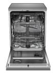 Haier Freestanding Dishwasher with Steam, Satina, HDW15F3S1 product photo View 04 S