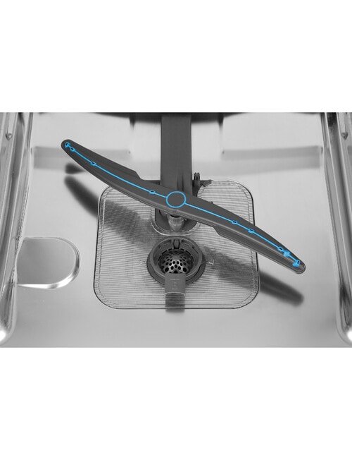 Haier Freestanding Dishwasher with Steam, Satina, HDW15F3S1 product photo View 08 L