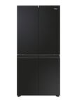 Haier 463L Quad Door Fridge Freezer, Black, HRF530YC product photo