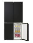 Haier 463L Quad Door Fridge Freezer, Black, HRF530YC product photo View 02 S