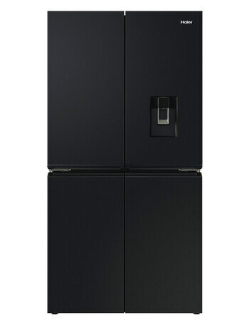 Haier 623L Quad Door Fridge Freezer with Ice & Water, Black, HRF680YPC product photo