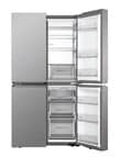 Haier 623L Quad Door Fridge Freezer with Ice & Water, Satina, HRF680YPS product photo View 03 S