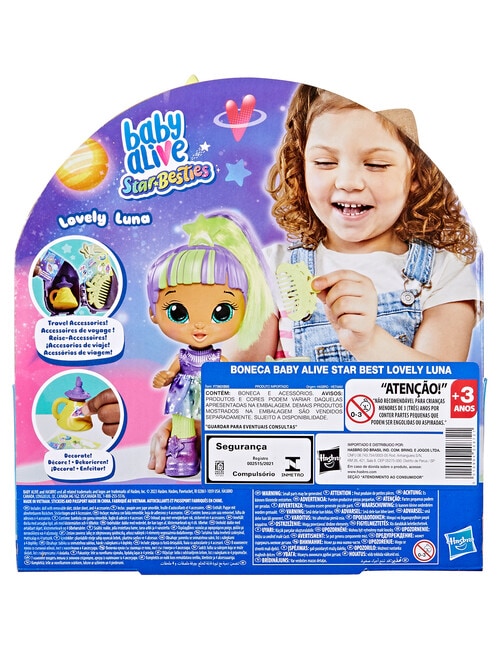 Baby Alive Fantasy Star Besties Lovely Luna product photo View 05 L