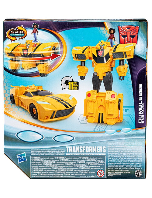 Transformers Earthspark Spin Changers, Bumblebee product photo View 06 L