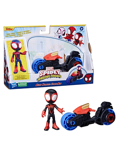 Spiderman Motorcycle, Assorted product photo View 05 L