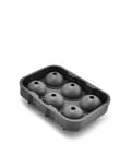 Stevens Social Club Silicone 6 Ice Spheres, Charcoal product photo