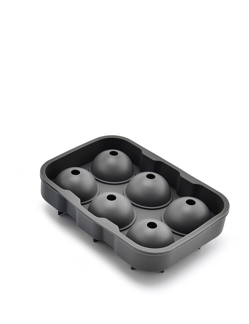 Stevens Social Club Silicone 6 Ice Spheres, Charcoal product photo