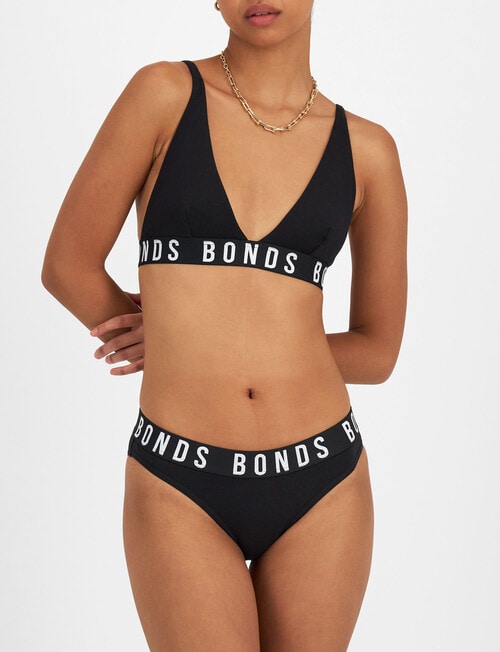 Bonds Super Logo Bikini Brief, Black product photo