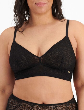 Berlei Because Lace Bralette, Black, A-DD product photo