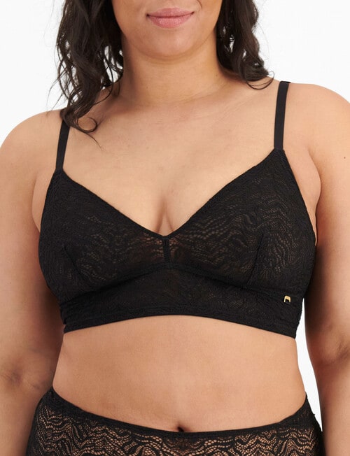 Berlei Because Lace Bralette, Black, A-DD product photo