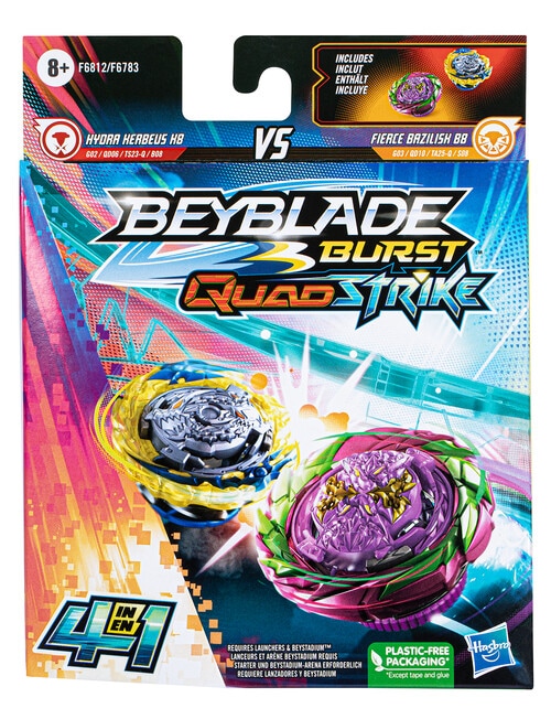 BeyBlade Quad Strike Dual Pack, Assorted product photo View 11 L