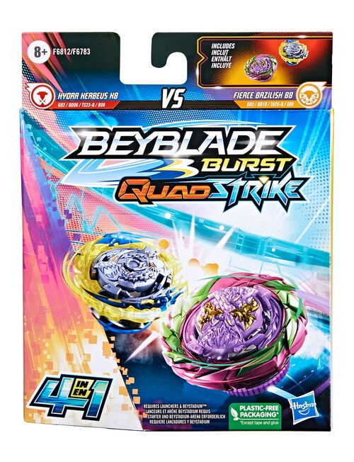BeyBlade Quad Strike Dual Pack, Assorted product photo View 12 L