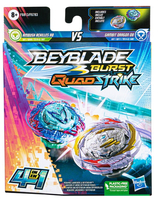 BeyBlade Quad Strike Dual Pack, Assorted product photo View 14 L