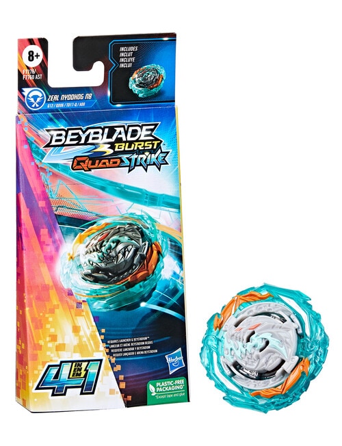 BeyBlade Quad Strike Single Pack, Assorted product photo View 03 L