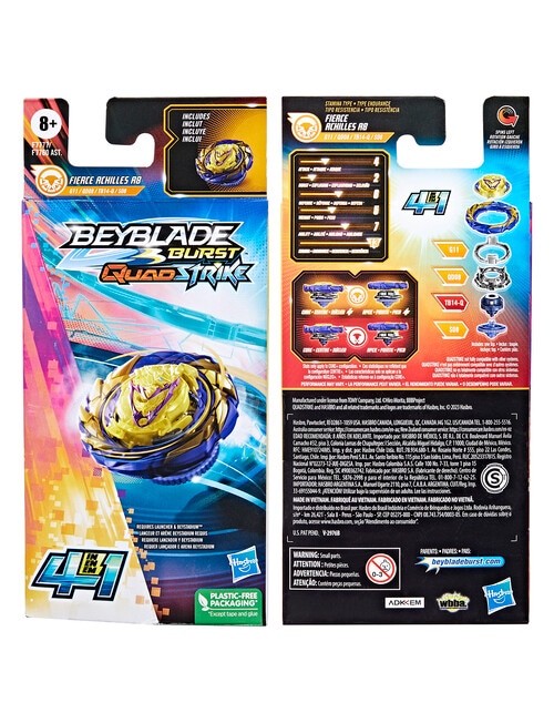 BeyBlade Quad Strike Single Pack, Assorted product photo View 05 L