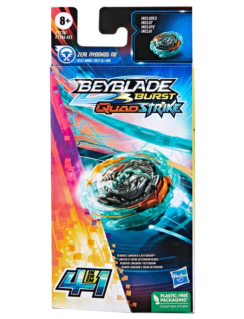 BeyBlade Quad Strike Single Pack, Assorted product photo View 10 L
